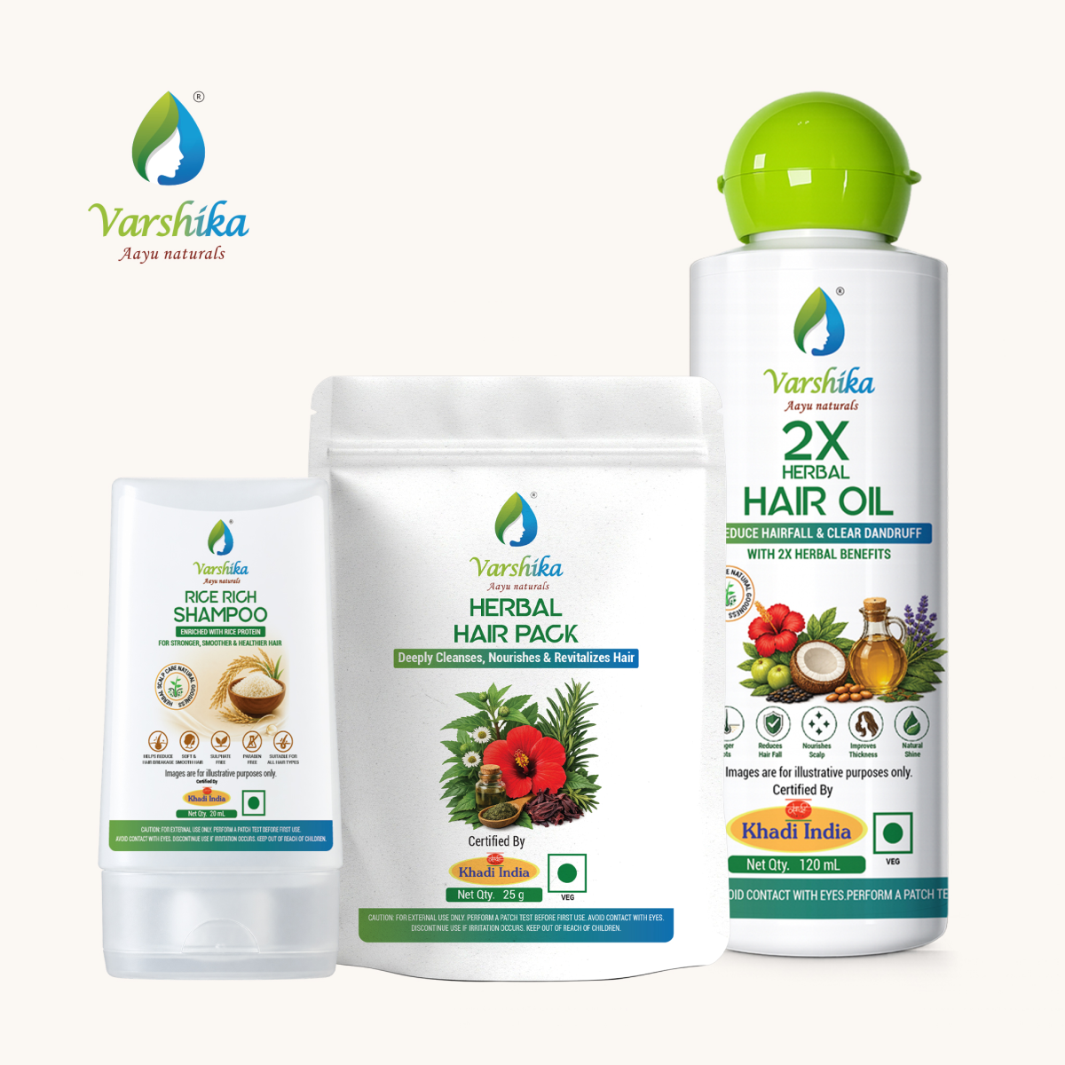 2X Herbal Hair Care Starter Kit