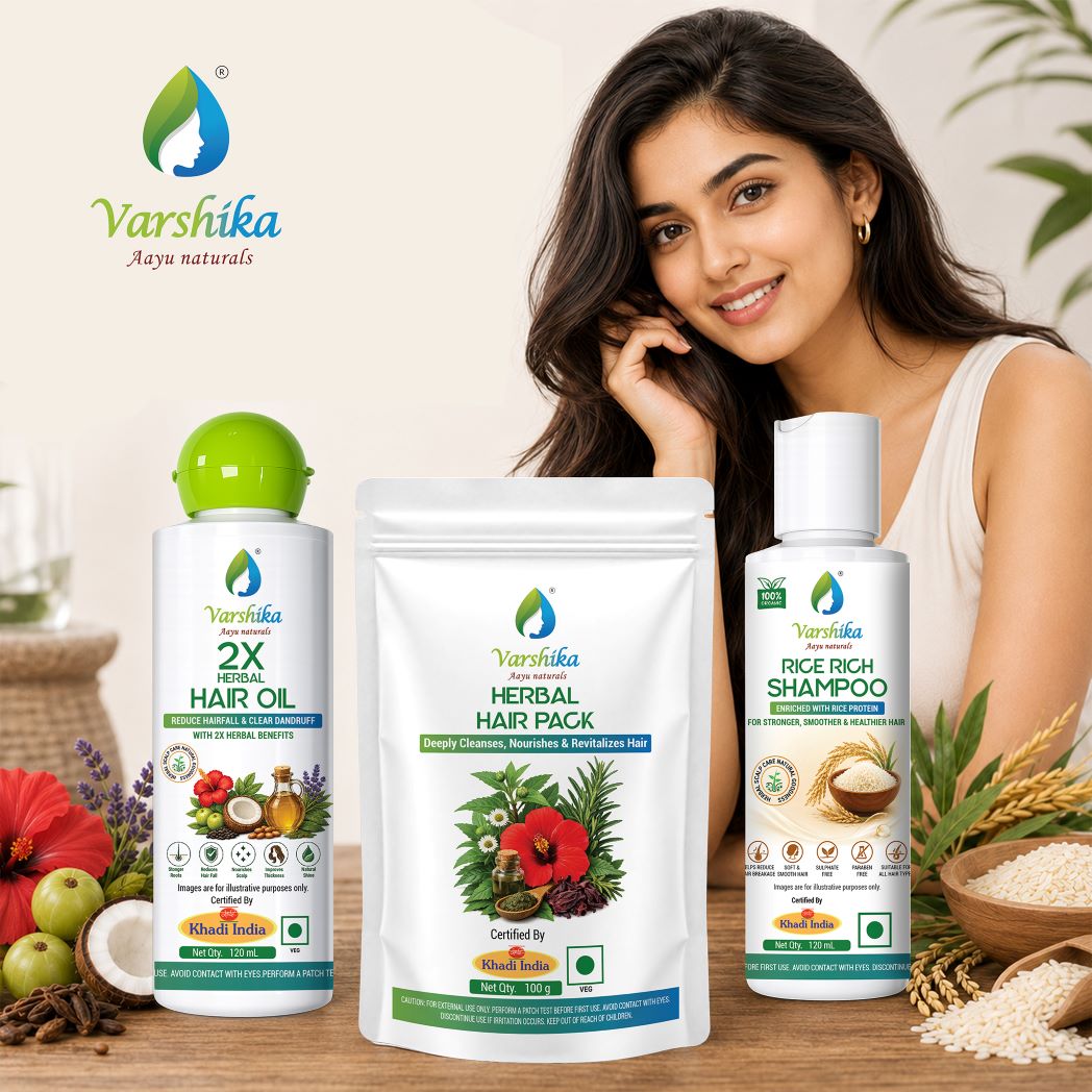 2X Complete Herbal Hair Care Kit