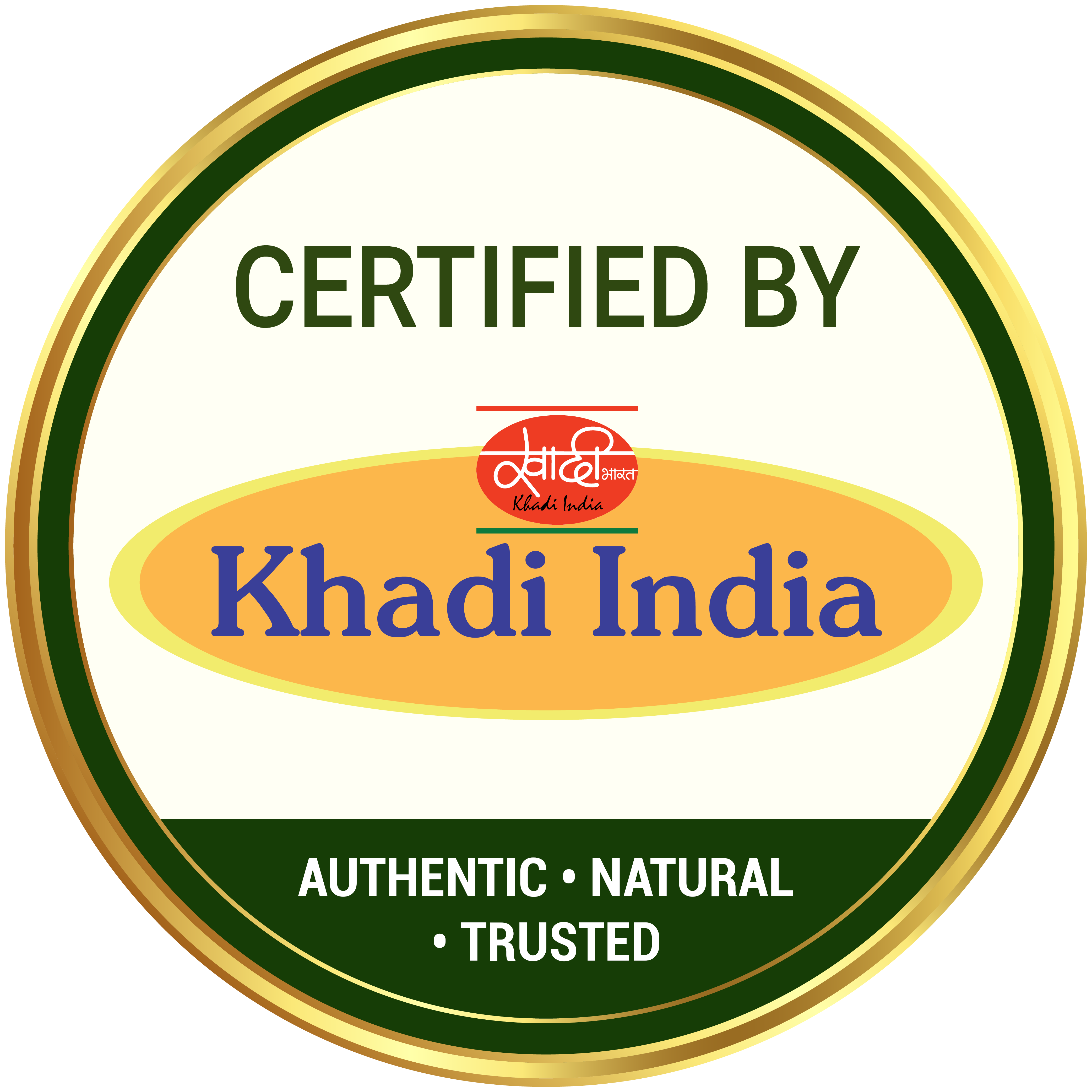 Certified by Khadi India